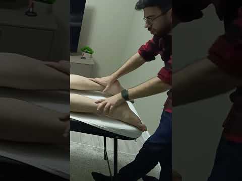ASMR LEG SLEEPING MASSAGE #shortvideo #massage #triggersforsleep #asmr #satisfyling