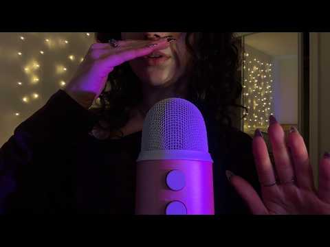 Classic ASMR Mouth Sounds & Hand Movements