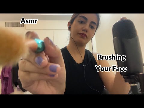 ASMR Face Brushing Magic for Relaxation & Sleep 💤 😴