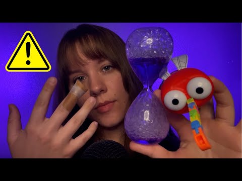 Fast ASMR That WILL Make You Sleepy😴(with injured finger lol)