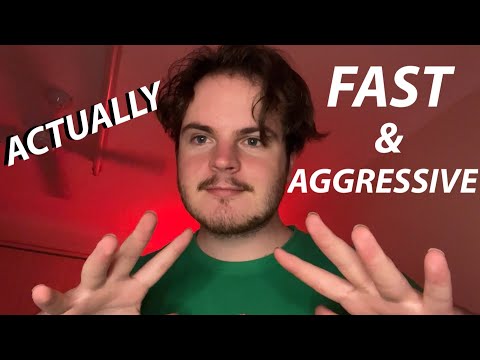 Actually Fast & Aggressive ASMR for Sleep & Tingles