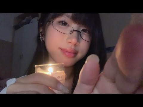 【00猪 ASMR】火烛声 | 轻语冥想 | 来自姐姐温柔的正向鼓励 | Whispering Meditation & Positive Encouragement