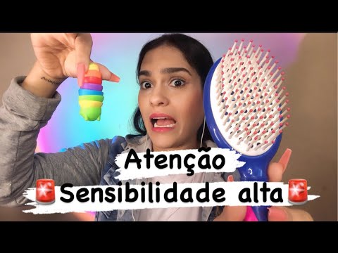 ASMR- Rápido e agressivo - Catando piolhos (toques intensos)