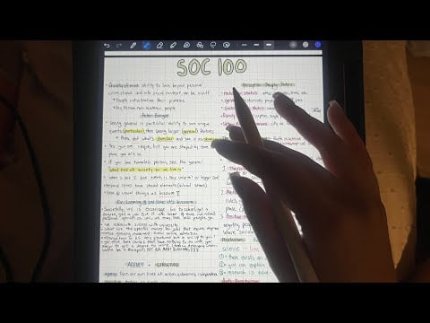 ASMR teaching you sociology (up-close whispers)