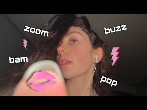 Brain Numbing ASMR 🧠 Onomatopoeias x White Noise