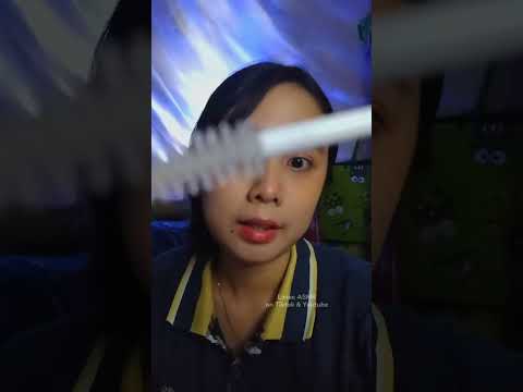 asmr pakein kamu mascara dalam 10 detik ✨ #asmr #relaxing #shorts