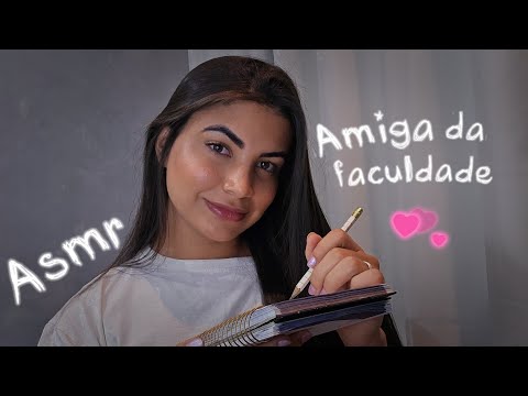 ASMR ROLEPLAY Amiga da faculdade apaixonada por você 💕💋 (voz suave)