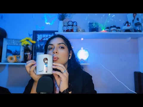 ASMR sobre AMOR - Você escolhe dormir ou refletir comigo LENDO 🫰🏾✨