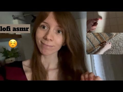 asmr floor & wall tapping/scratching!
