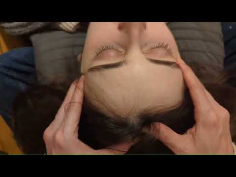 ASMR | Scalp Massage | Hands | Fingers | Hair | Massaging | Tangling | Playing | Sound Effects Only