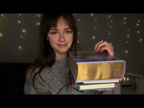 Book Sounds [ASMR] Page Flipping, Scratching, Tapping (No Talking)