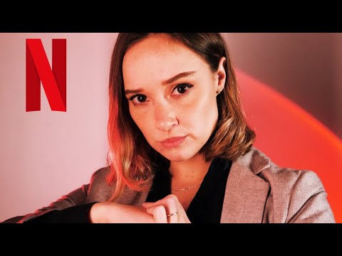 ASMR Netflix Cop Catches You Sharing a Password | Interrogation, Pat Down, Gum Chewing