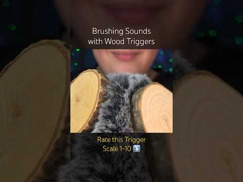 Brushing Sounds with Wood Triggers! 🪵 (ASMR)