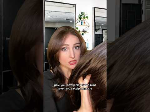 pov: your new jersey italian aunt gives you a scalp massage #asmr #asmrroleplay