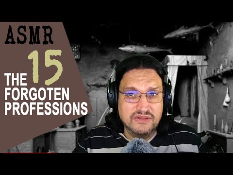 15 Forgotten Professions That No Longer Exist | Fascinating Jobs from the Past! | ASMR soft spoken |