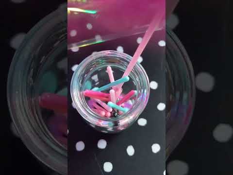 Spoolie Brushes in a Jar Rummaging ASMR #asmr #short