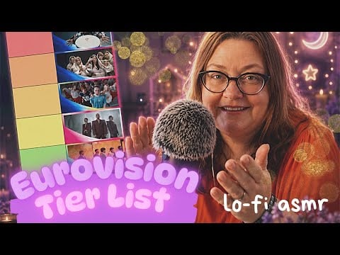 ASMR: Svensk ramble och tier-list – Eurovision Song Contest 2026