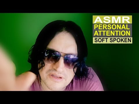 ASMR Personal attention | Relaxing face massage (lotion sounds, layered sounds) | soft spoken