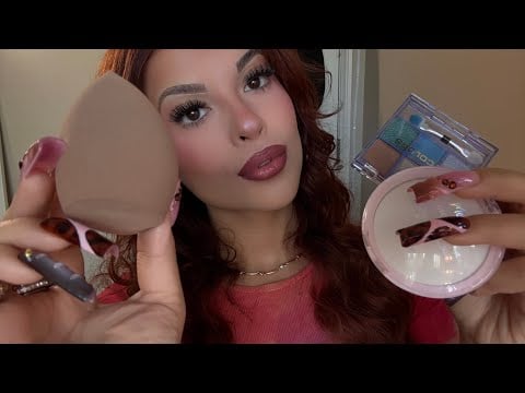 ASMR Doing Your Makeup & Eye Look ✨ - Roleplay (Rummaging + Clicky Nails) 