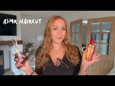 ASMR Ladies Haircut & Styling Roleplay