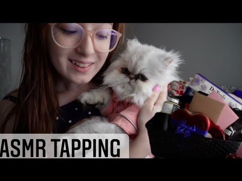 ASMR TAPPING💤Valentines Day Basket Haul🧺
