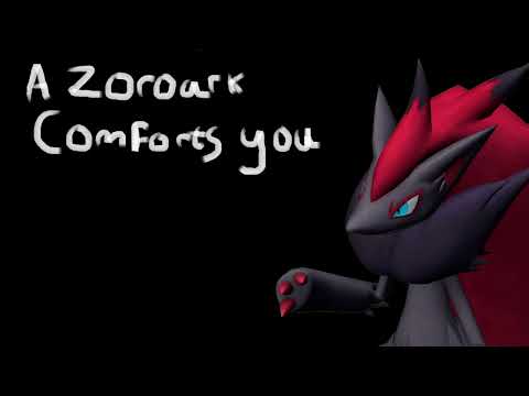 [Furry ASMR] A Zoroark comforts you [disguise] [ear licks] [kissing]