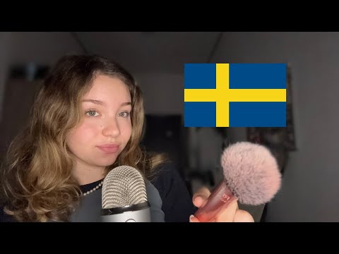 ASMR på Svenska 🇸🇪 | Clicky Whispers and Brushing for Sleep in Swedish!