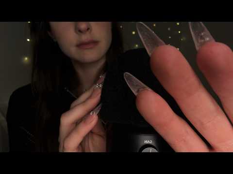Layered Personal Attention (Drawing, Measuring You + Scratching/Plucking Stress) [ASMR]