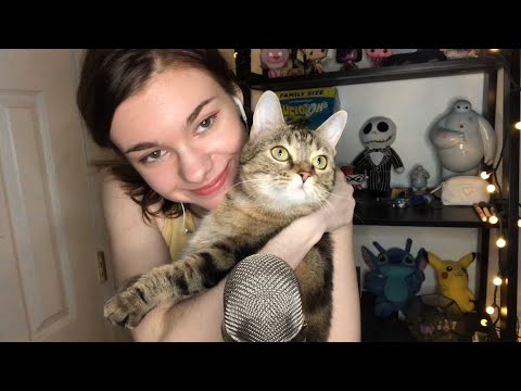 ASMR | Triggers With My Cat 🐱 | Tapping, Scratching, Purring