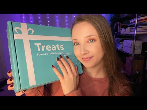 ASMR Snacks From SOUTH KOREA (crinkles, slight eating sounds, rambling)