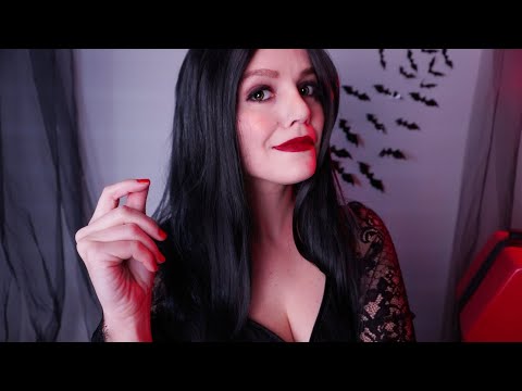 ASMR MORTICIA ADDAMS Prepara a MIÉRCOLES Para EVERMORE