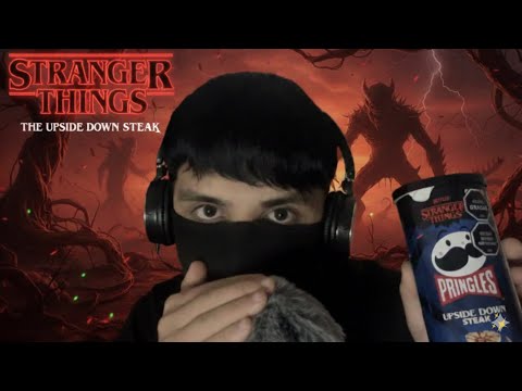 ASMR Probando Papas de Stranger Things | Sonidos Crujientes y Relajantes