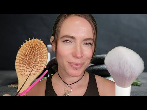 ASMR - Sleep Clinic Layered (Hair Brushing, Massage, Scalp Scratch)
