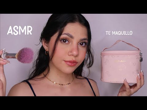 ASMR te maquillo en INAUDIBLE | Dámaris ASMR♡
