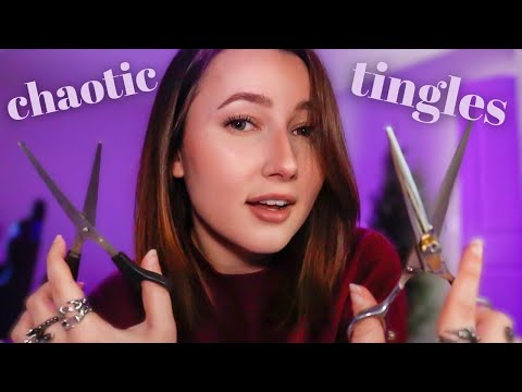 ASMR | Unpredictable & TINGLYYY Haircut 💇‍♀️ | Snip Snip Cut Cut ✂️