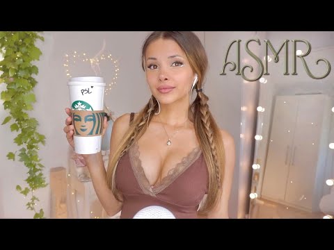 ASMR 100 TRIGGER WORDS ୨♡୧  Welcoming Autumn ୨♡୧ Holly Cerise