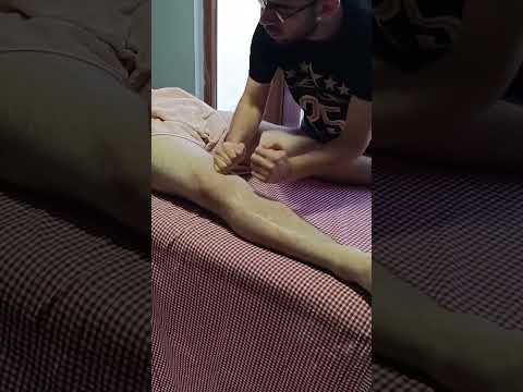 ASMR LEG THERAPY  #massage #easyturkish #relax #chiropractor #relaxationmassage  #challenge