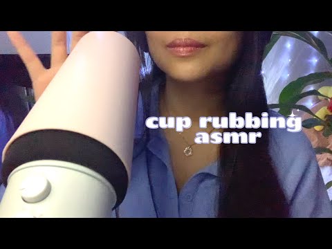 asmr | CUP OVER MIC RUBBING (relaxing ocean sounds) 100% brain sensitivity