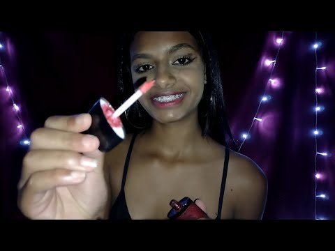 ASMR-SONS DE BOCA MOLHADOS COM GLOSS