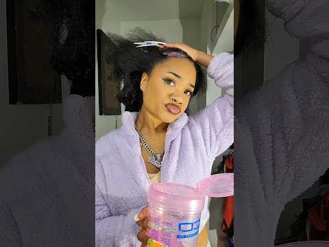 ASMR Scissor Hands doing her hair at 4am😳💅 #shorts #asmr