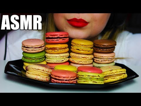 ASMR MACARON (SOFT+CRUNCHY EATING SOUNDS) No Talking | Queen ASMR