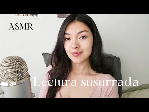 ASMR Lectura SUSURRADA e INAUDIBLE + Sonido de LLUVIA (Los cuatro acuerdos)