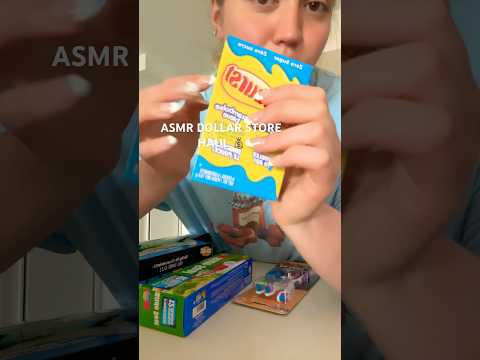 ASMR DOLLAR STORE HAUL #asmr #dollarstorehaul