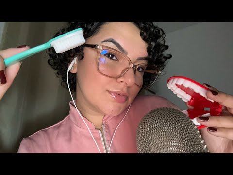 ASMR: ROLEPLAY SENDO SUA DENTISTA 