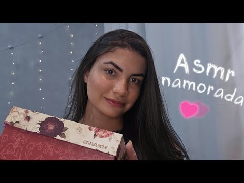 Asmr Roleplay Sua namorada ciumenta comprou presentes pra você 🎁💜