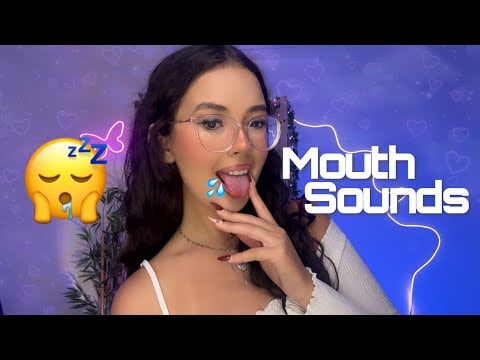 ASMR - SONS DE BOCA e INAUDÍVEL PARA TE FAZER DORMIR 🤤💦| mouth sounds