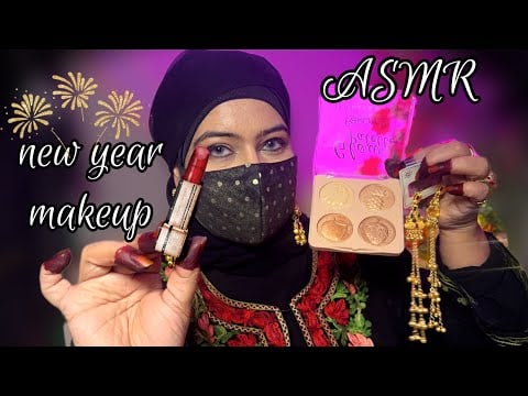 🤗Playful roasts & 🎉New Year glam 💄🎆 BiG Sister doing your party makeup ASMR