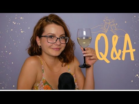 ASMR | 10k Q&A | all time favorite book? my major? what makes me happy? music I listen to?