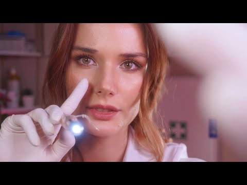 ASMR Ultra Unpredictable Eye and Ear Exam - Roleplay for Sleep and Tingle Immunity