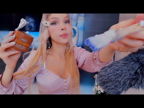 no talking Asmr facial spa treatment